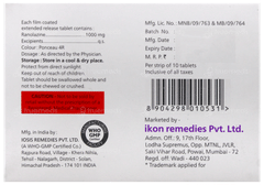 Ranocare 1000Mg Tablet 10 Ranocare 1000Mg Tablet 10